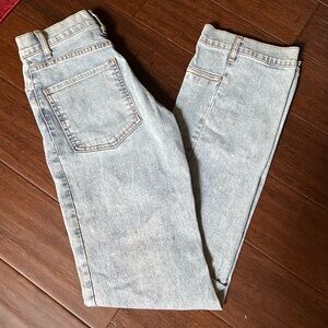 REVICE Light Blue Denim Straight Leg Jeans